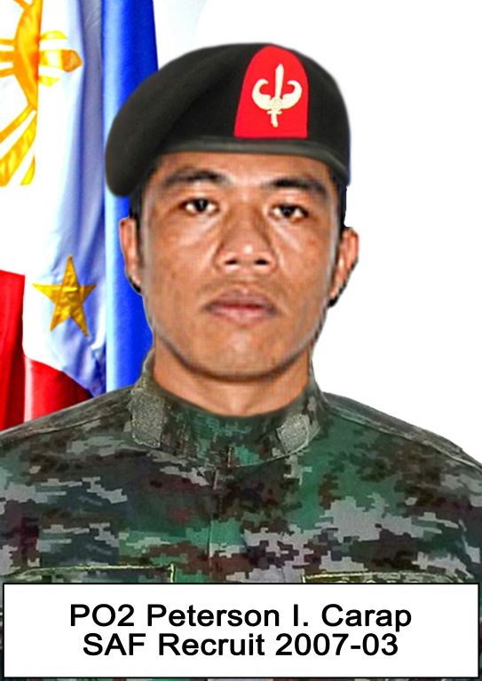 Peterson, 36, had been with the PNP since 2007. Originally from Benguet, he graduated with a BS Criminology degree from University of the Cordilleras.